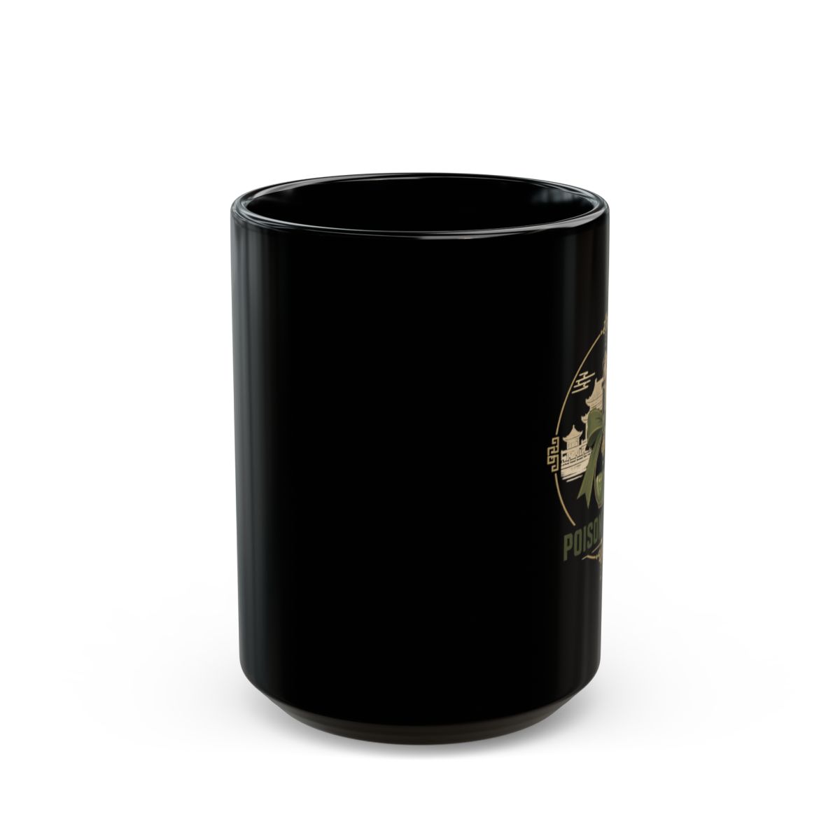 The Apothecary Diaries "Poison Taster" Black Mug - alternate angle 2, merchandise