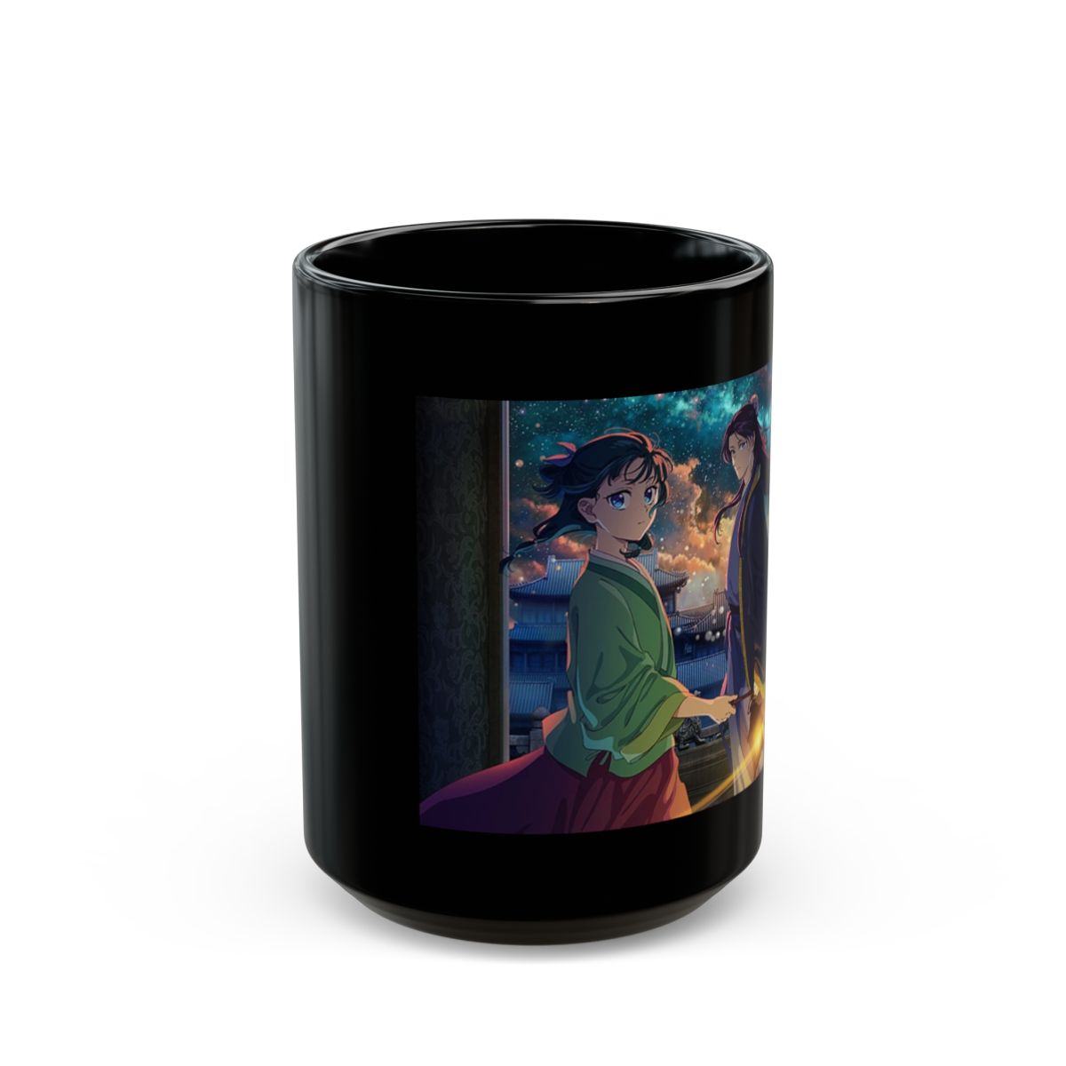 The Apothecary Diaries Sunset Black Mug - alternate angle 4, merchandise