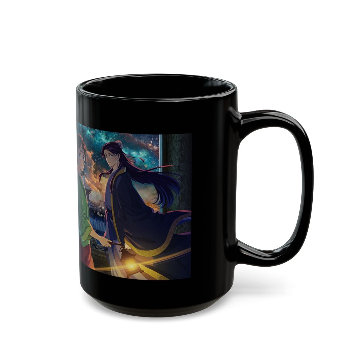 The Apothecary Diaries Sunset Black Mug