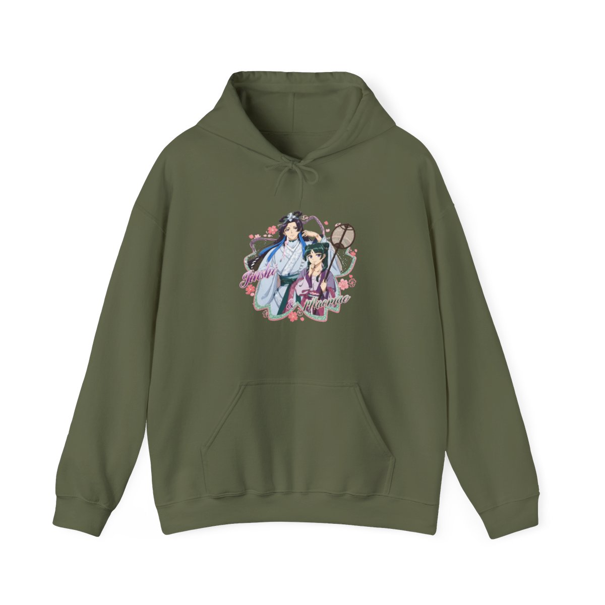 The Apothecary Diaries Jinshi & Maomao Moon Fairy Hoodie - alternate angle 3, merchandise