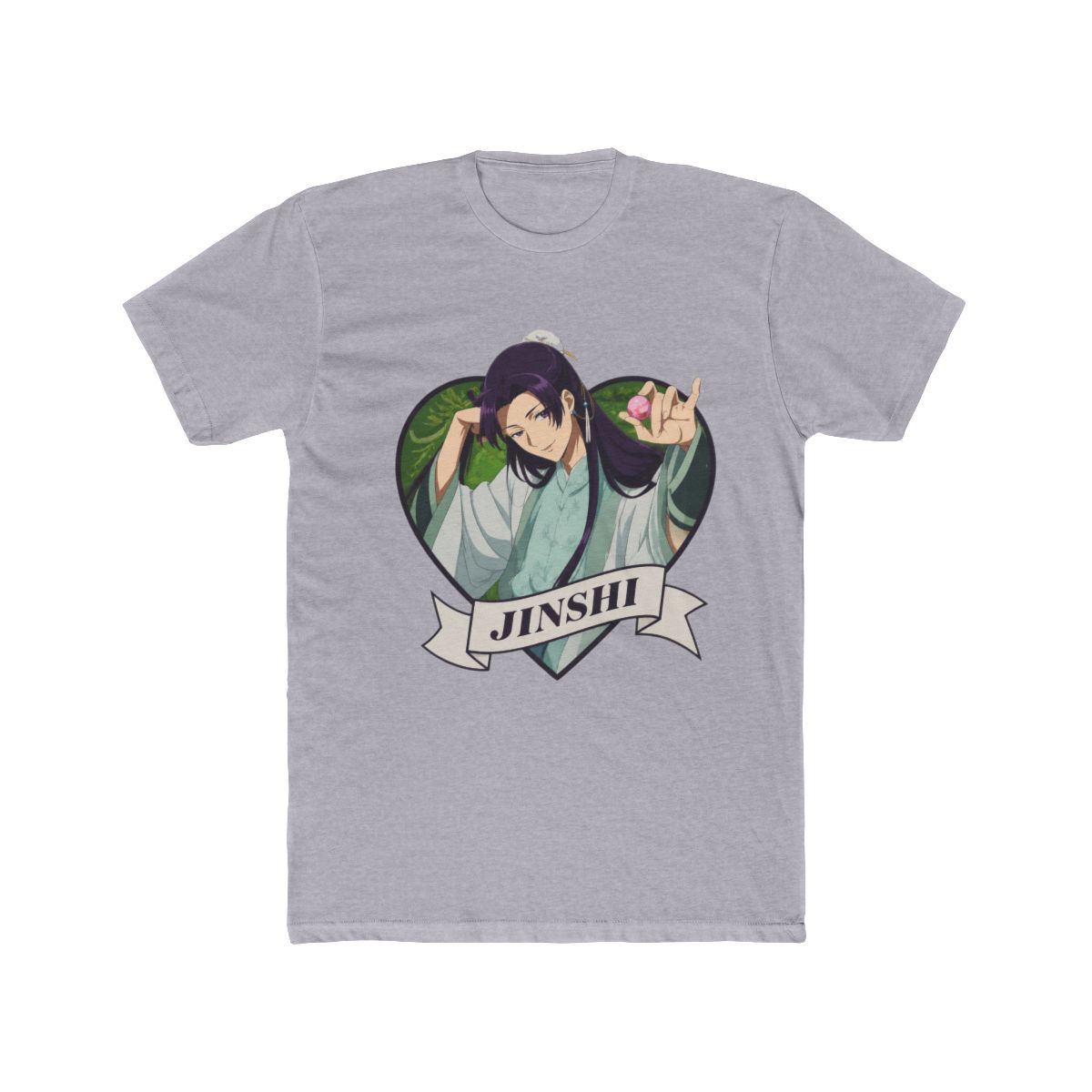 The Apothecary Diaries Jinshi Heart Portrait T Shirt - alternate angle 5, merchandise
