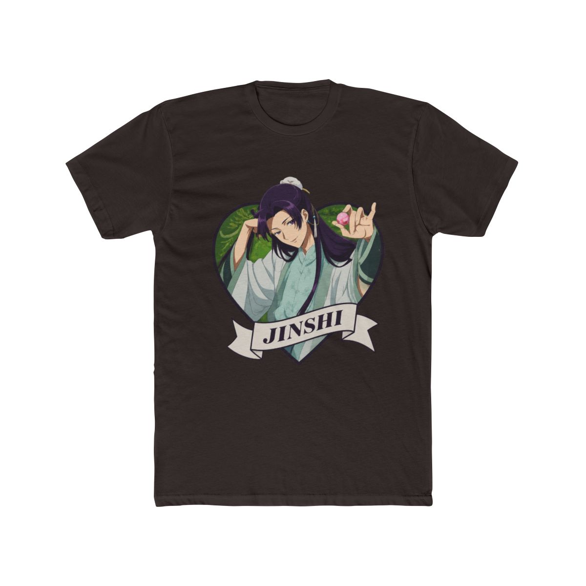 The Apothecary Diaries Jinshi Heart Portrait T Shirt - alternate angle 4, merchandise