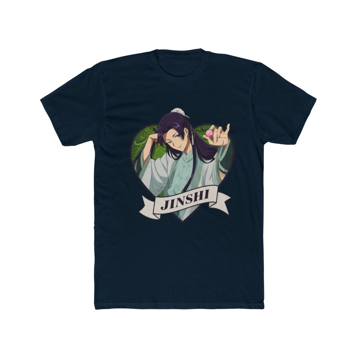 The Apothecary Diaries Jinshi Heart Portrait T Shirt - alternate angle 3, merchandise