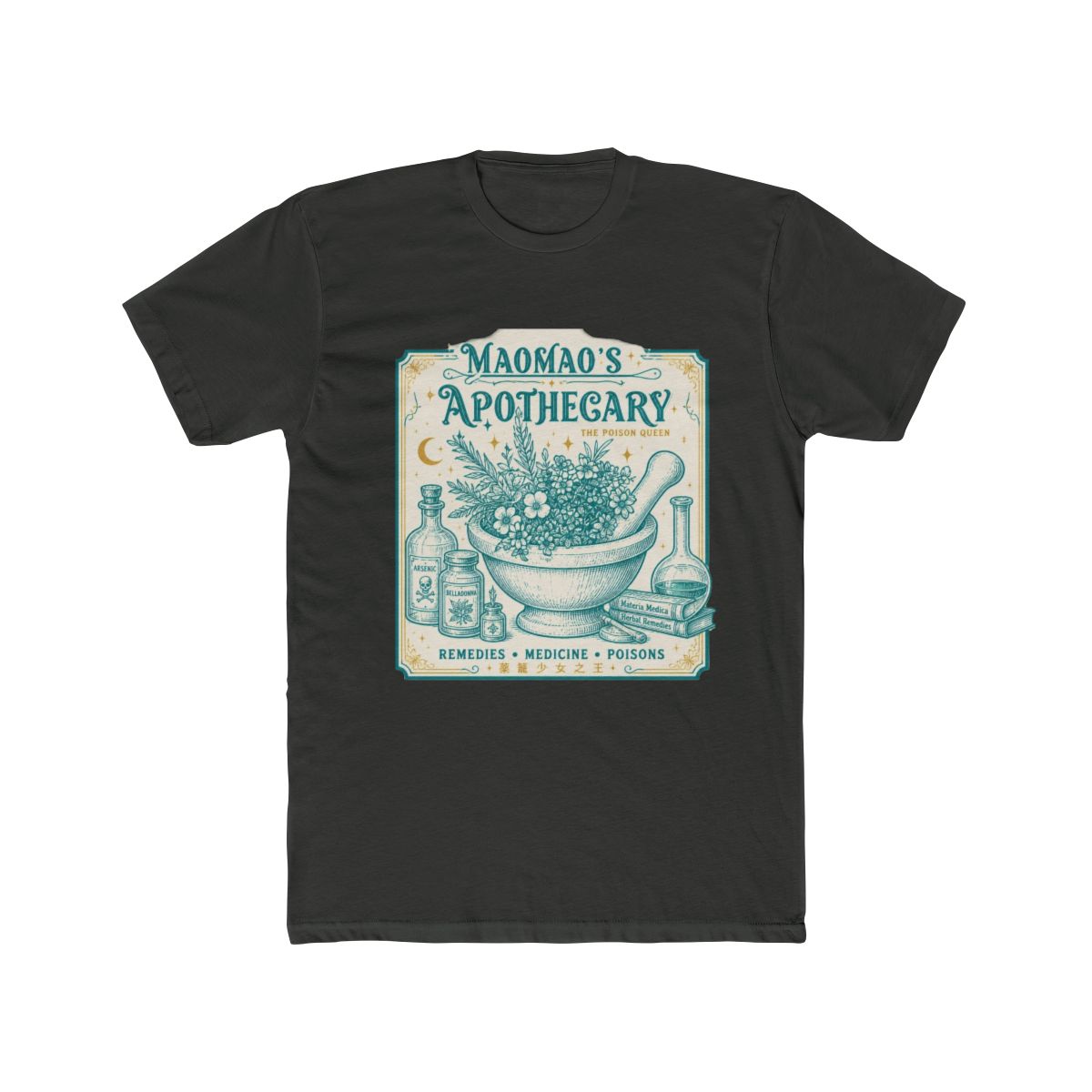 Scribble Poison Apothecary Serviços T Shirt | The Apothecary Diaries