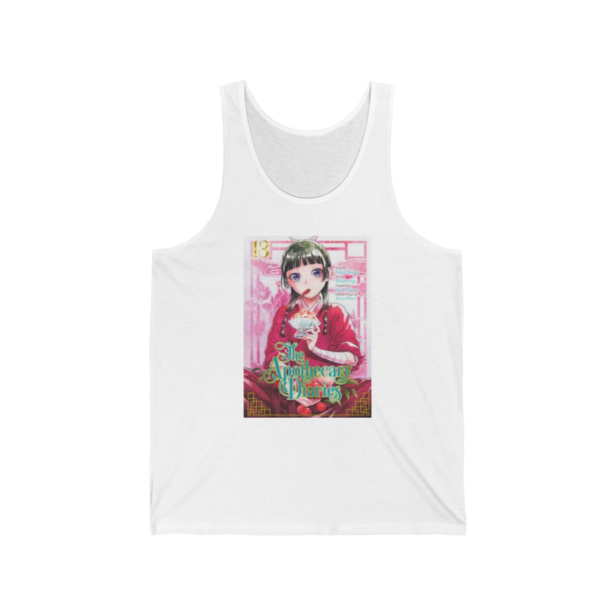 Apothecary Tank Top Pink Design | The Apothecary Diaries - alternate angle 2, merchandise