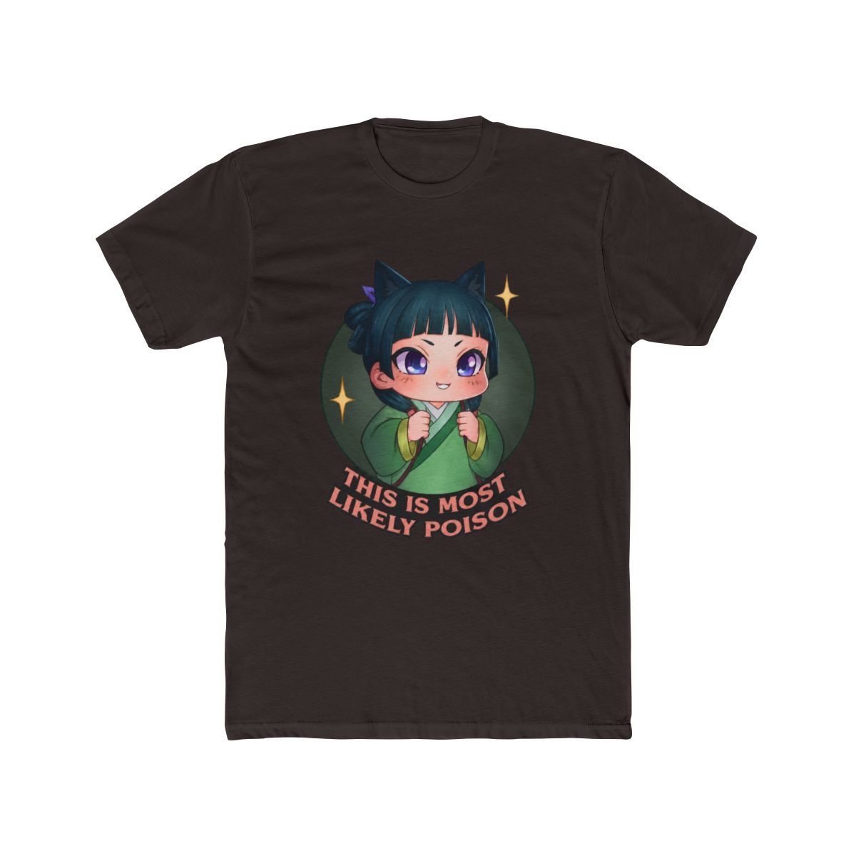 Scribble Likely Poison Apothecary Quote T Shirt | The Apothecary Diaries - alternate angle 3, merchandise