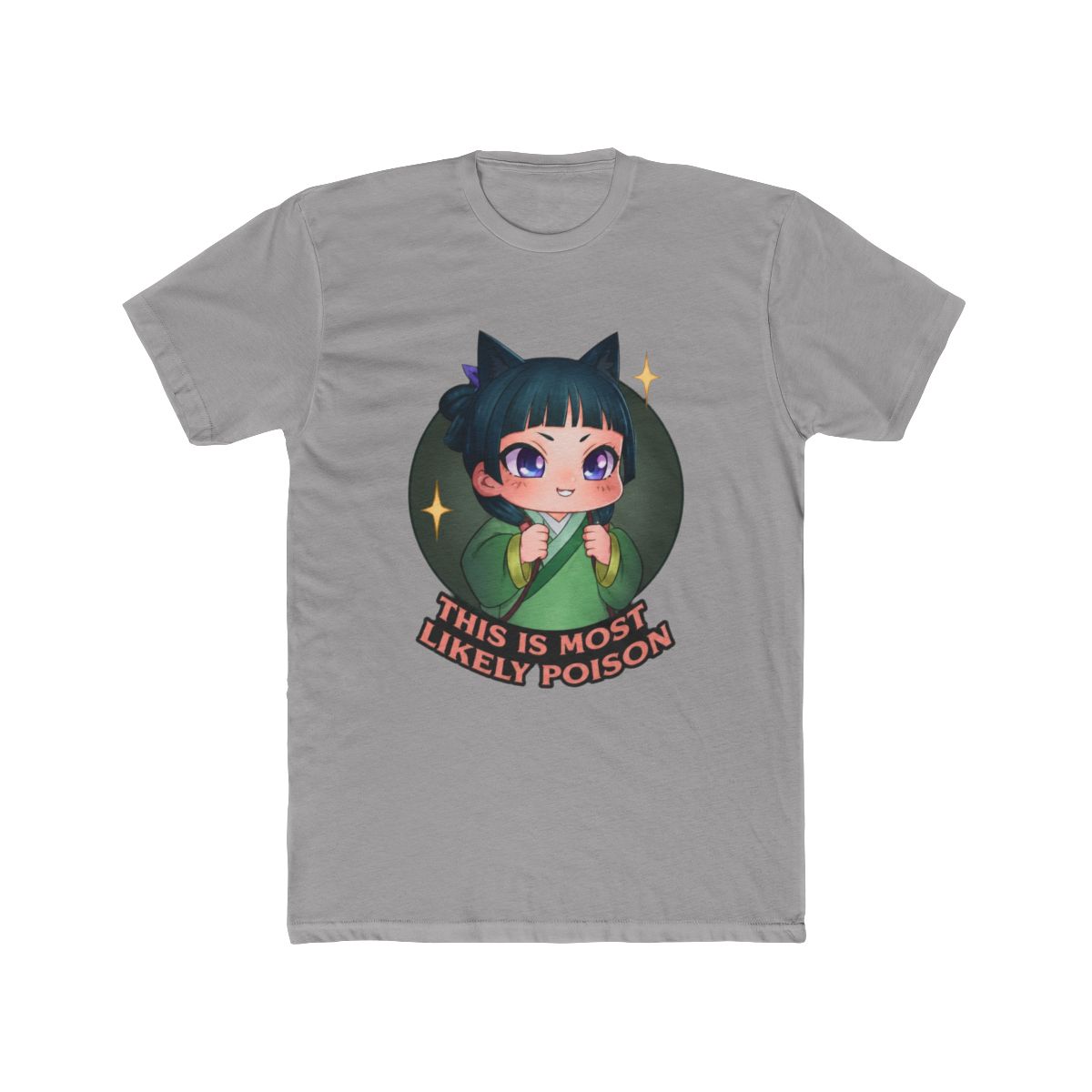 Scribble Likely Poison Apothecary Quote T Shirt | The Apothecary Diaries - alternate angle 2, merchandise