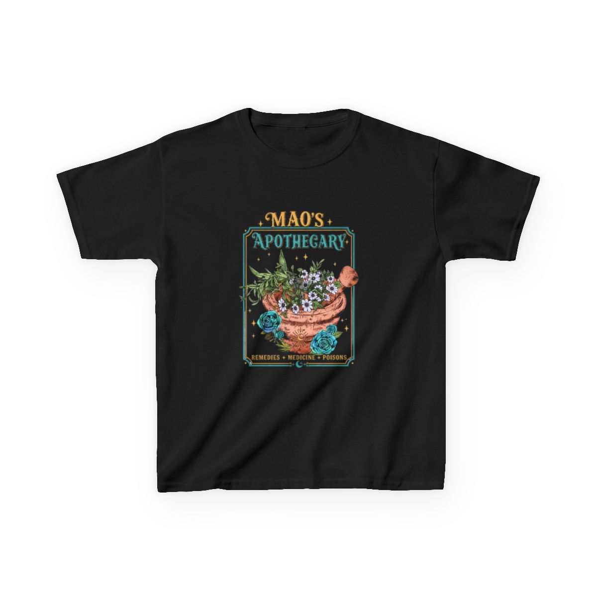Doodle Poison Apothecary Kids T-Shirt | The Apothecary Diaries - alternate angle 2, merchandise