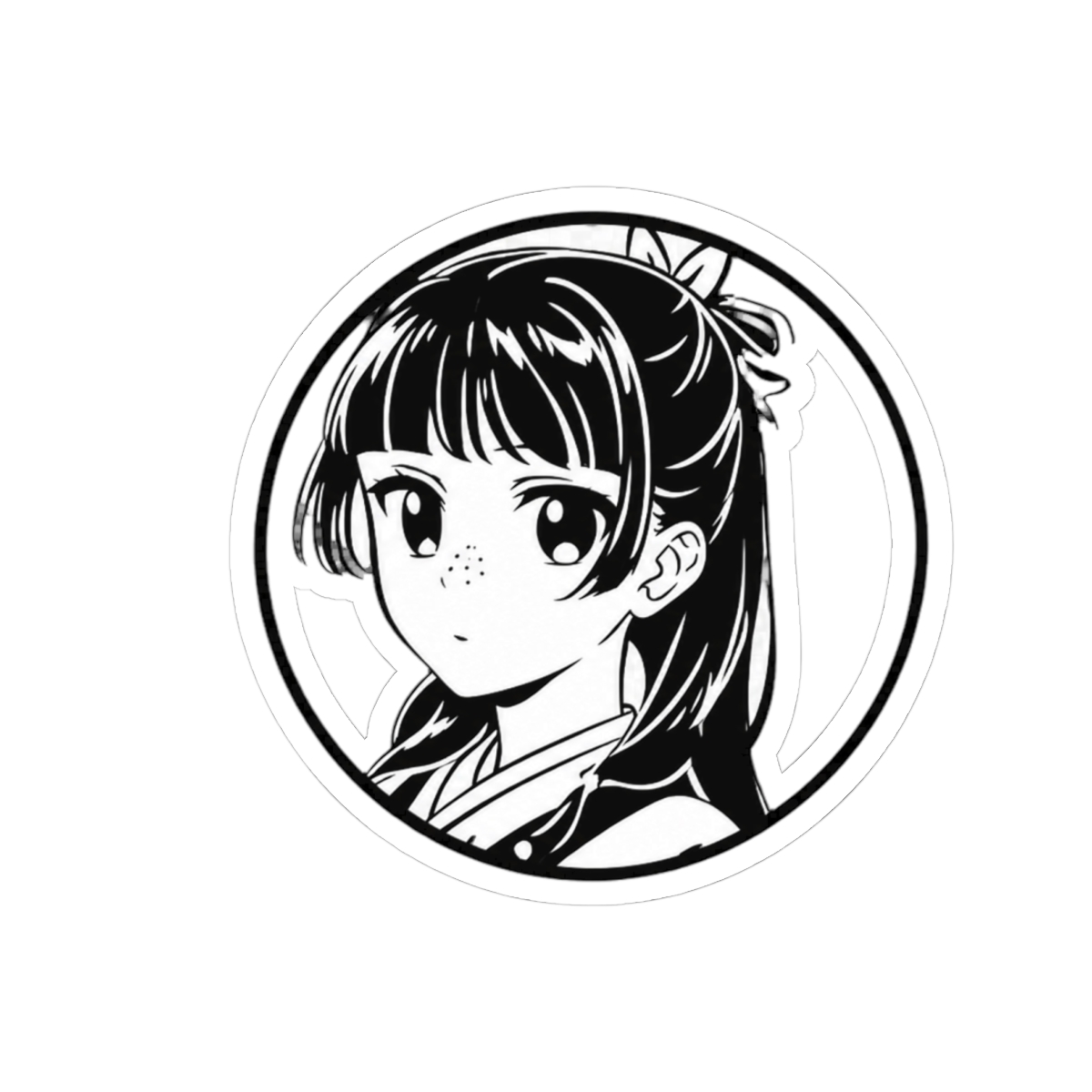 The Court Herbalist Diaries Mao Mao and Jinshi Vinyl Decal Livingroom, Windows, Door, Room, Wall Decoration Sticker | The Apothecary Diaries