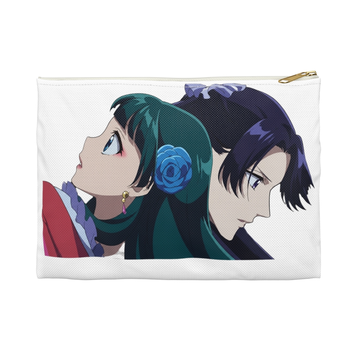 Buckle-Down The Apothecary Diaries Wallet, Zip Pouch, The Apothecary Diaries Maomao and Jinshi Split Pose, Canvas - alternate angle 4, merchandise